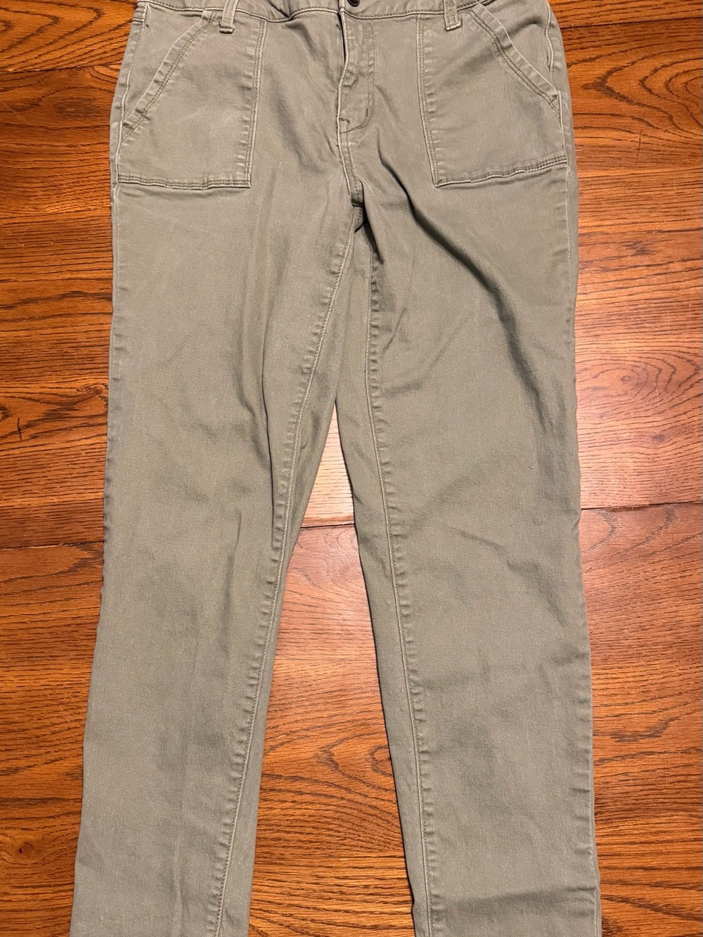 1822 Denim Slim Straight Jeans in Olive